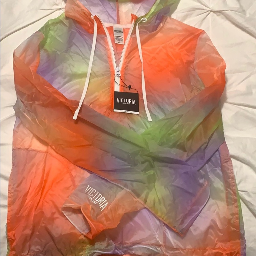 🌟 NWT Victoria Sport Drawstring Hoodie 🌈